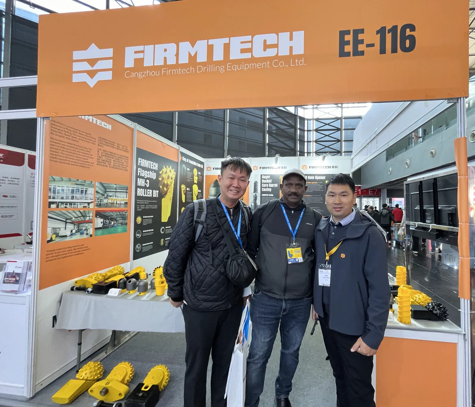 Together at FIRMTECH Stand EE-116, bauma CHINA 2024.
