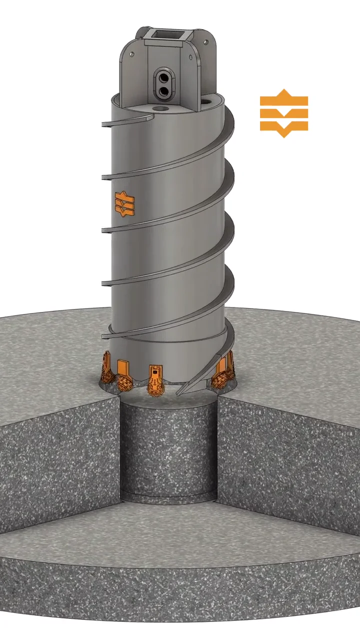 Follow the barrel, cone positions and cutting ring.