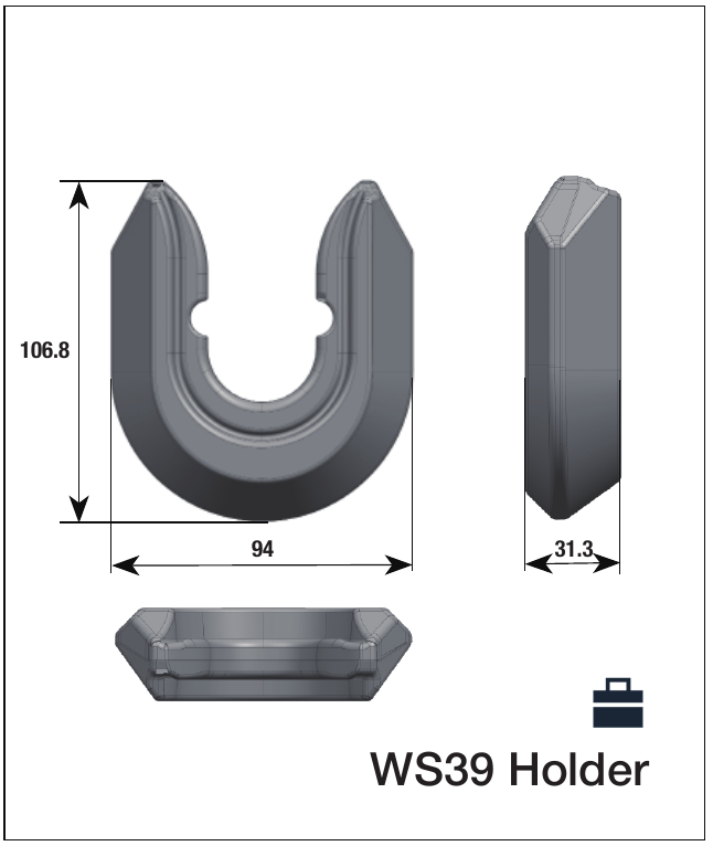 WS39 holder — complete catalogue reference